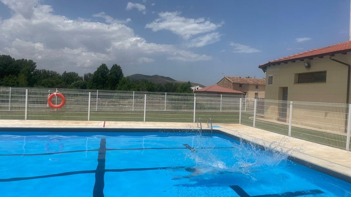 Estreno de la piscina