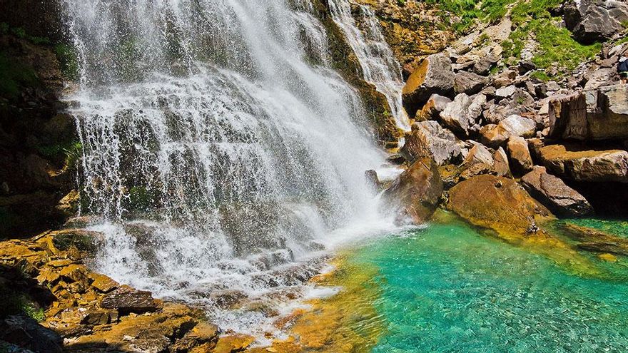 La Cascada de Cola de Caballo, en Ordesa